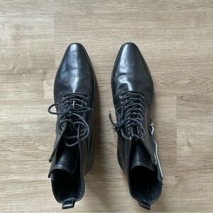 Black Leather Women’s Boots